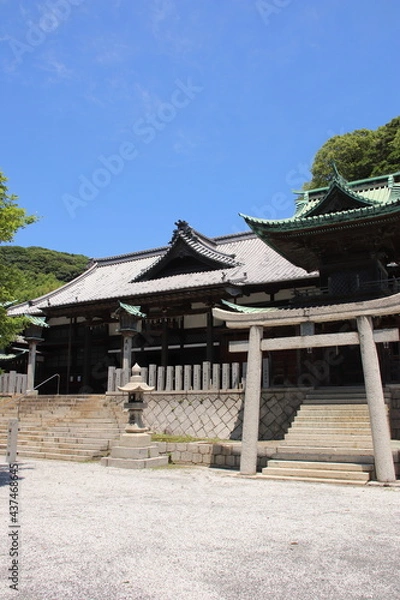 Fototapeta 北九州市門司区の甲宗八幡宮