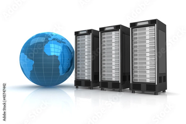 Obraz 3 Server mit Globus