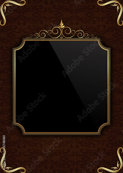 Fototapeta Floral vector background