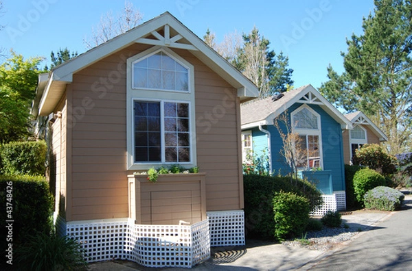 Obraz Małe, malutkie domki