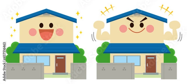 Obraz 住宅　強い住宅　地震に強い家