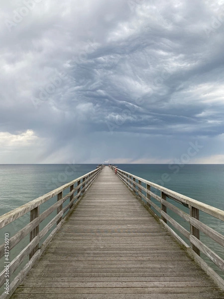 Obraz Seebrücke Schönberger Strand