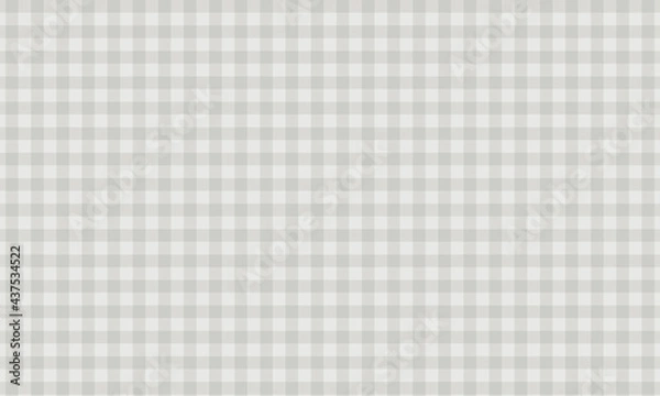Obraz Gray Stripes Wallpaper Background Vector. Plaid Style