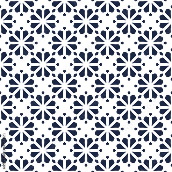 Fototapeta Seamless background Eastern style pattern background with arabic concept