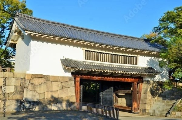 Fototapeta 大阪城 青屋門