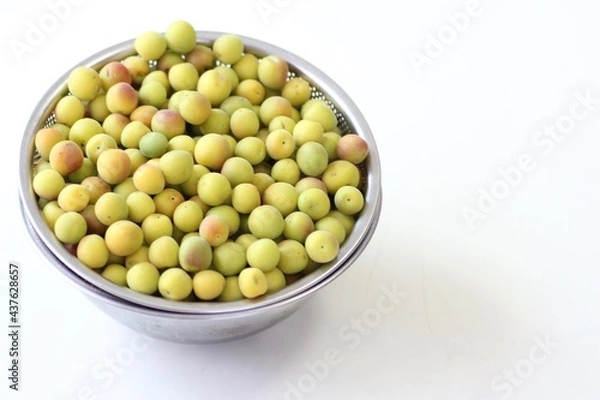 Obraz ボウルに入った小梅