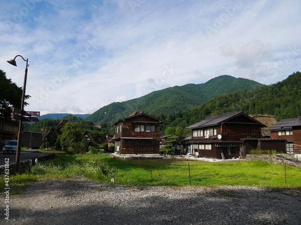 Obraz 集落にある家