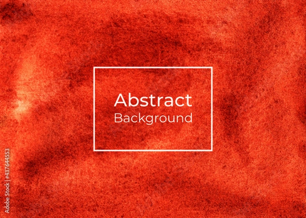 Obraz Red Abstract Water Color for background