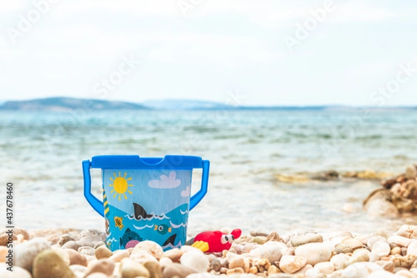 Obraz beach bucket, Croatia