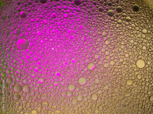 Obraz Mosaic of colored bubbles