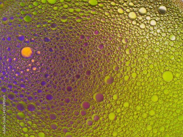 Obraz Mosaic of colored bubbles
