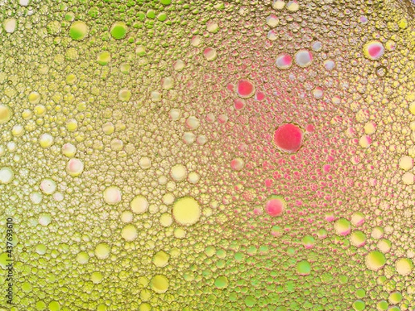 Obraz Mosaic of colored bubbles
