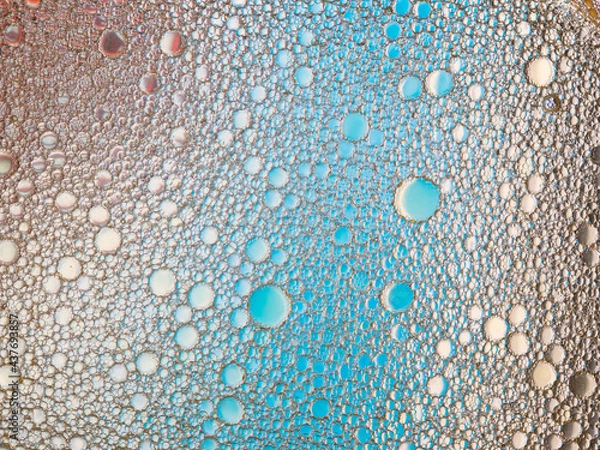 Obraz Mosaic of colored bubbles