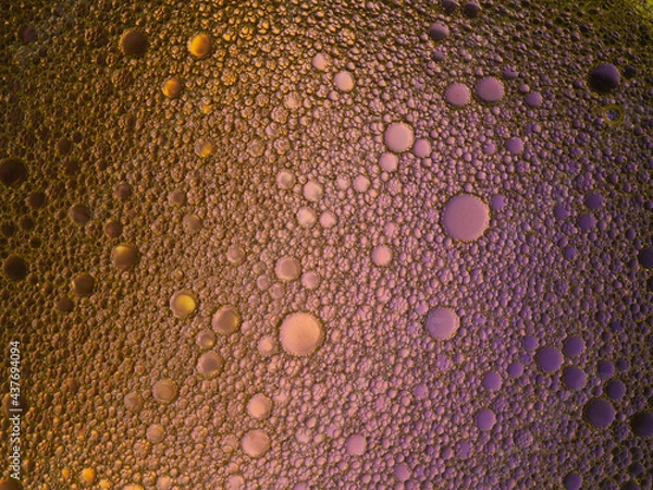Obraz Mosaic of colored bubbles
