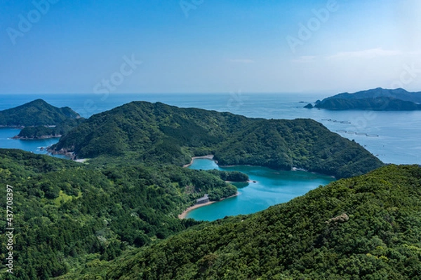 Obraz 恋人の聖地　ハートの入江