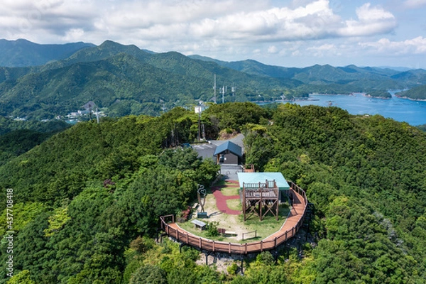 Obraz 恋人の聖地　鵜倉園地の展望台