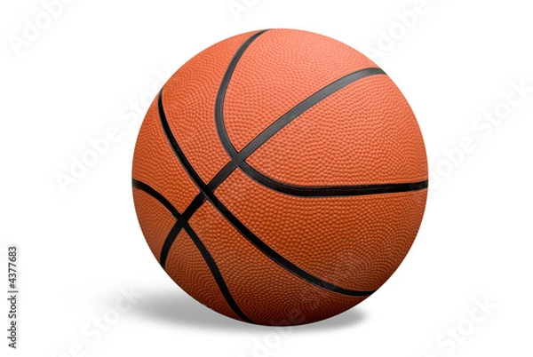 Obraz Basketball with shadow