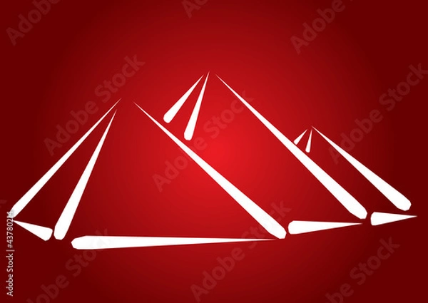 Fototapeta Pyramide,  travel desitnation concept