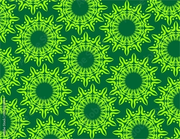 Obraz Seamless Pattern Green