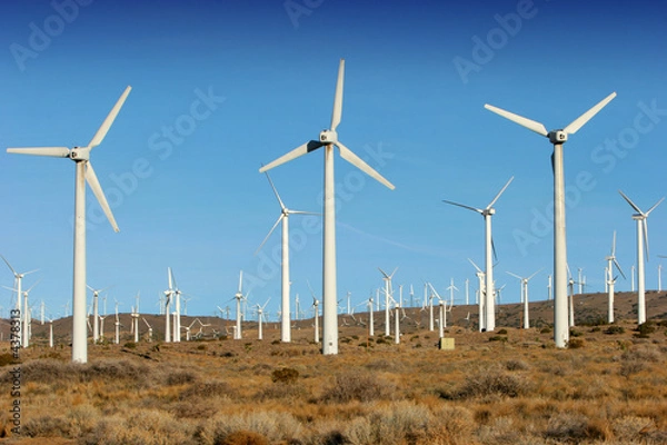 Obraz Wind turbines