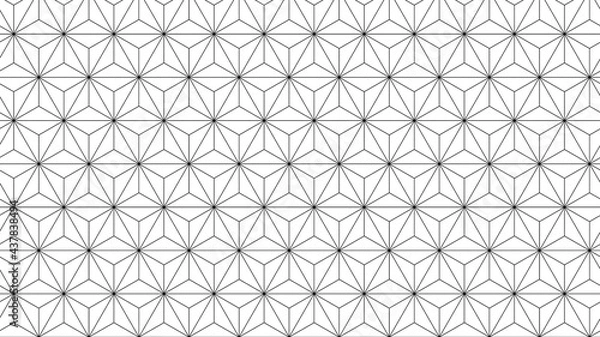 Obraz seamless geometric pattern