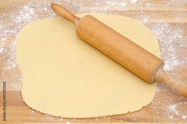 Obraz Plätzchenteig ausgerollt