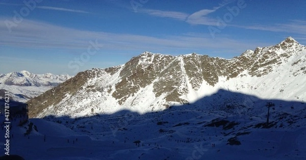 Obraz snow covered mountains