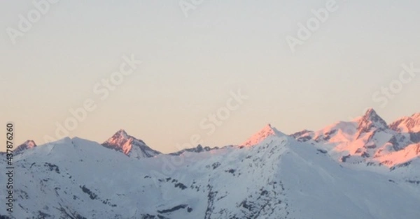 Obraz winter mountain landscape