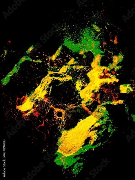 Obraz Coloured Splash