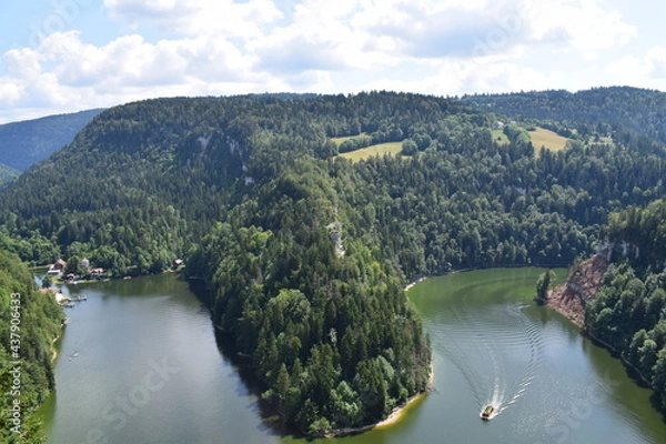 Obraz lac et rivière