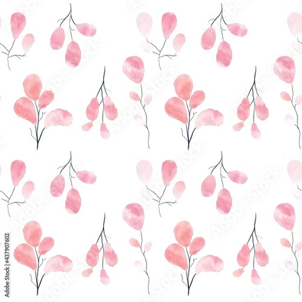 Obraz seamless background with hearts