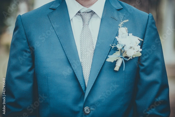 Fototapeta 신랑의 코사지