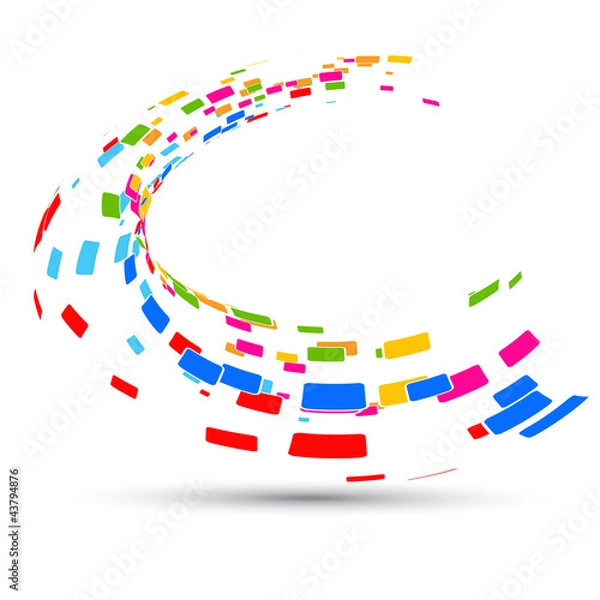 Fototapeta colorful abstract background