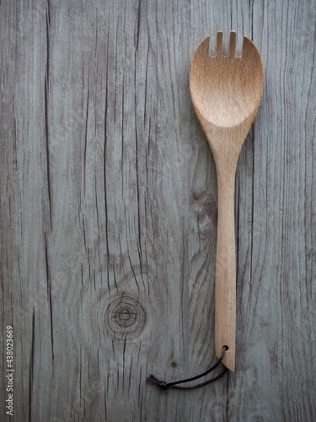 Fototapeta 나무로 만든  조리도구