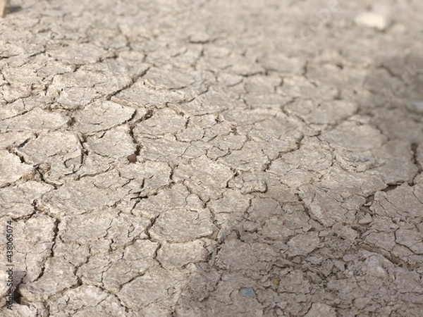 Obraz cracked soil