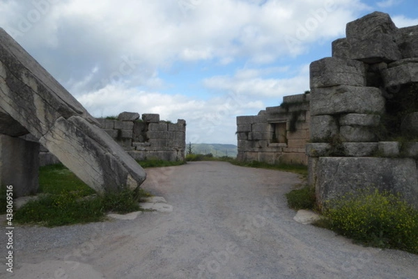 Obraz Arcadian Gate, Messini, Greece