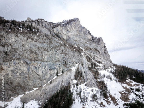 Fototapeta snow covered mountains