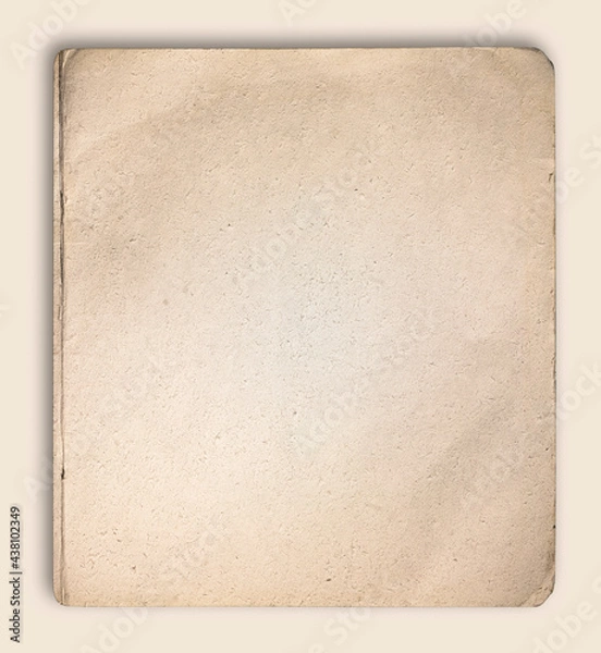 Obraz old brown blank paper with texture