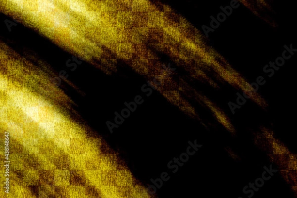 Obraz 金色と黒の日本屏風イメージ3