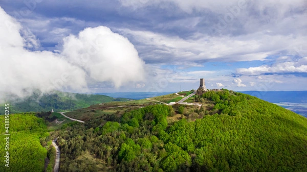 Obraz Aerial nature cloud landscapes