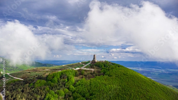Obraz Aerial nature cloud landscapes