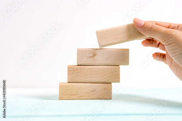 Obraz Business concept for growth success process.