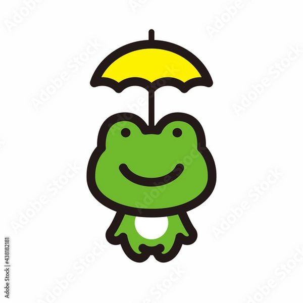 Obraz 雨を喜ぶカエルくん