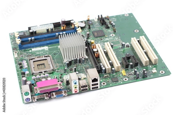 Obraz Computer mainboard