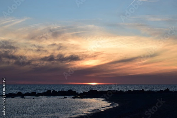 Obraz sunset at the beach