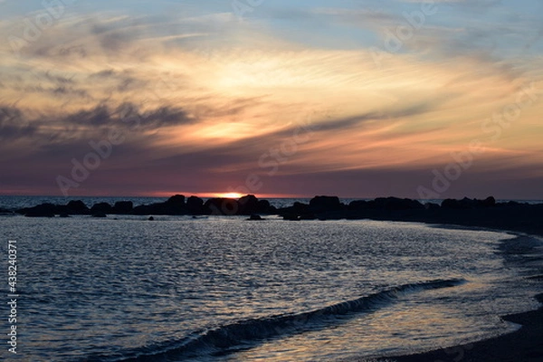 Obraz sunset over the sea