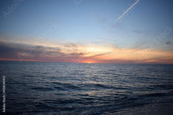 Obraz sunset over the sea