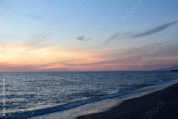 Obraz sunset over the sea