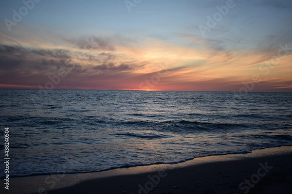 Obraz sunset on the beach