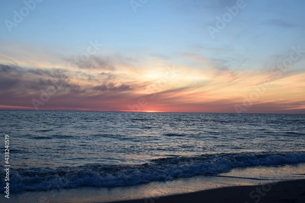 Obraz sunset at the beach